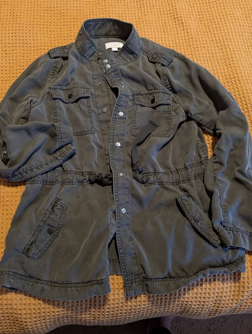 LOFT Olive Green Utility Field Jacket, SP